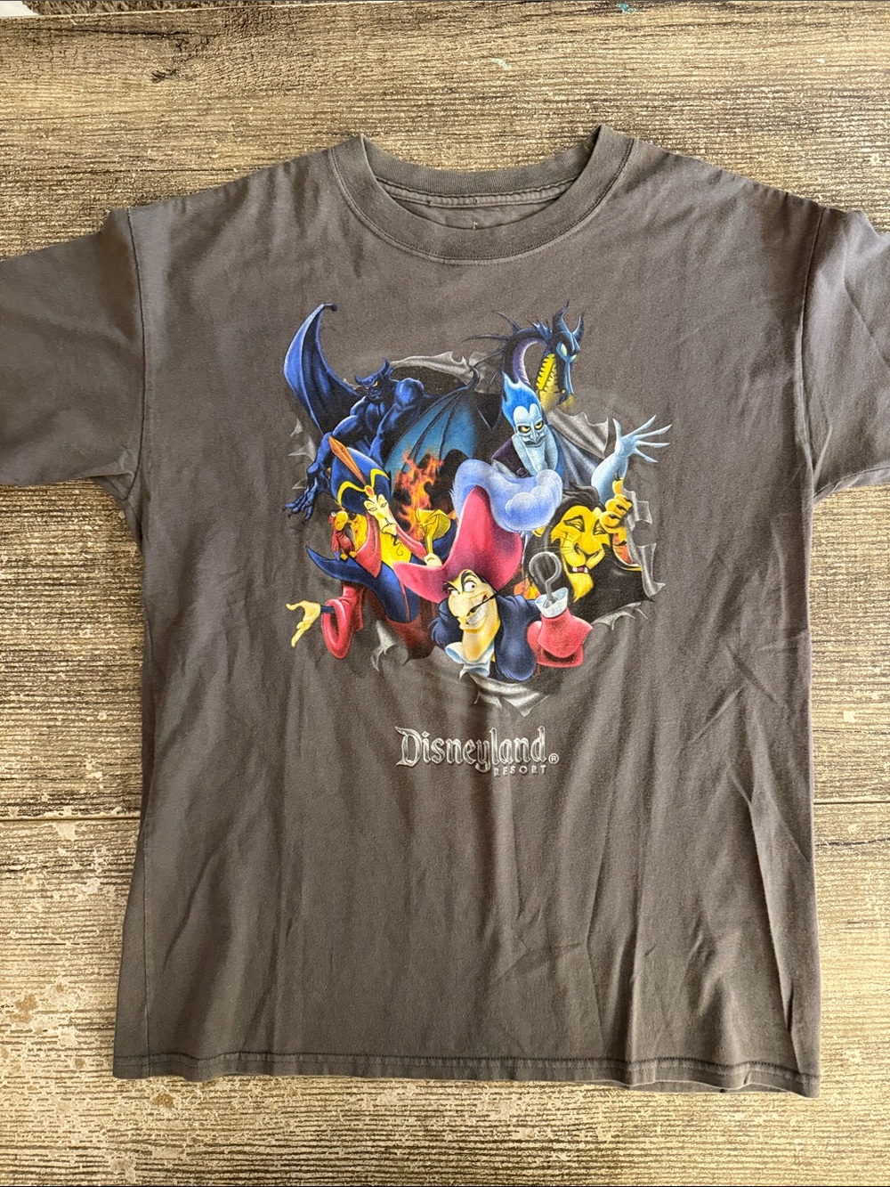 Disney Vintage 2013 Villains breakthrough graphic t shirt